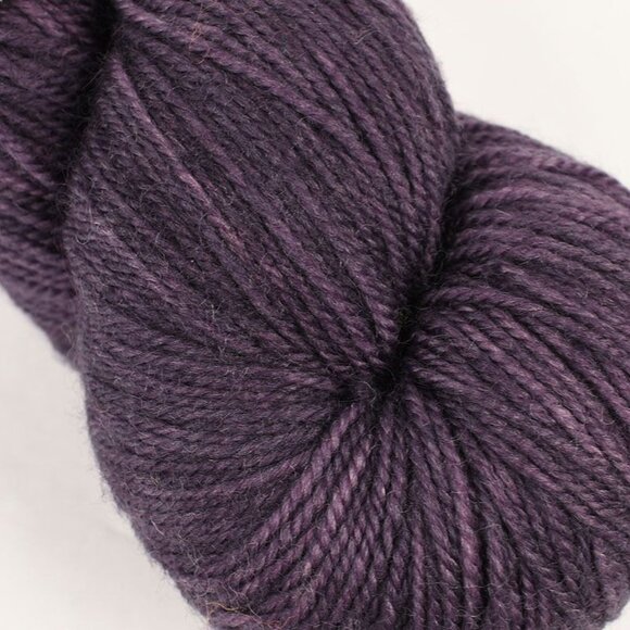 Midknit Cravings Sweet Sock Yarn Hand-Dyed Superwash Merino Nylon Velvet Plum - Picture 2 of 3